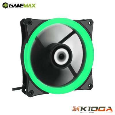 FAN GAMEMAX RINGFORCE 120MM GREEN1