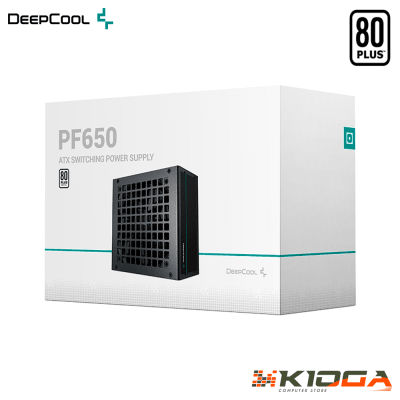 FUENTE DEEPCOOL PF650 650W 80+ WHITE