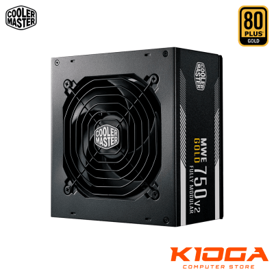 FUENTE FULL MODULAR COOLER MASTER MWE GOLD V2 750W 80+ GOLD 12VHPWR1