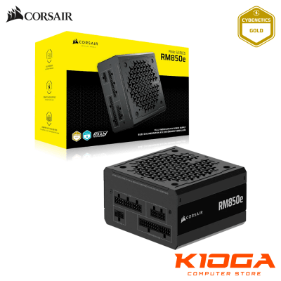 FUENTE FULL MODULAR CORSAIR RM850e 850W 12V-2x6 CYBERNETICS GOLD