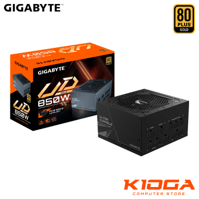 FUENTE FULL MODULAR GIGABYTE UD850GM PCIE 5.0 850W 80+ GOLD1