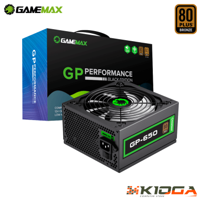 FUENTE GAMEMAX GP SERIES GP-650 650W 80+ BRONZE1