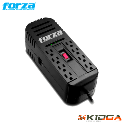 ESTABILIZADOR FORZA FVR-2202 2200VA/1100W 8 SALIDAS 220V NEMA1