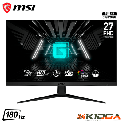 MONITOR MSI G2712F 27'' PLANO RAPID IPS FHD 1MS 180Hz SRGB 96%
