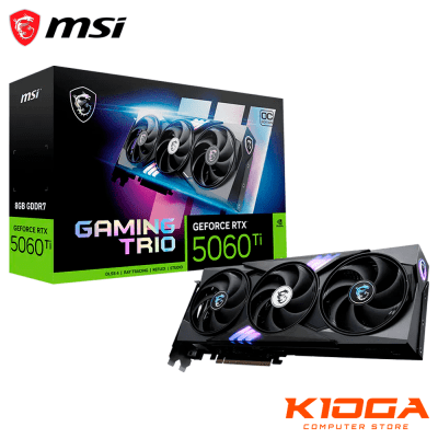 TARJETA DE VIDEO MSI GAMING TRIO OC GEFORCE RTX 5060TI 8GB GDDR71
