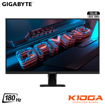 MONITOR GIGABYTE GAMING 27'' PLANO GS27FA FHD SS IPS 180Hz 1MS 110% sRGB - 2 HDMI + 1DP1