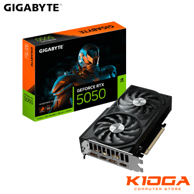 TARJ. DE VIDEO GIGABYTE WINDFORCE OC V2 GEFORCE RTX 5050 8GB GDDR6
