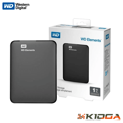 HDD EXT WESTERN DIGITAL ELEMENTS 2.5 1TB USB 3.01