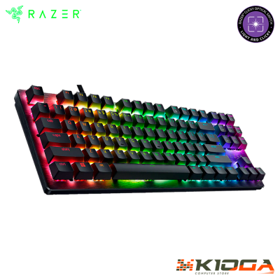 TECLADO RAZER HUNTSMAN V3 X TKL CHROMA BLACK PURPLE OPTO SWITCH