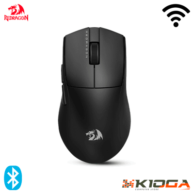 MOUSE REDRAGON K1NG PRO 1K HZ WIRELESS BLACK