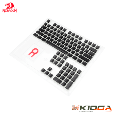 KEYCAPS REDRAGON SCARAB BLACK - INGLES