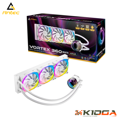 LIQUID COOLER ANTEC VORTEX 360 ARGB WHITE
