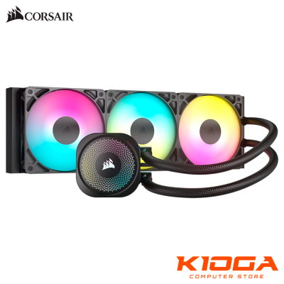 LIQUID COOLER CORSAIR NAUTILUS 360 RS ARGB BLACK