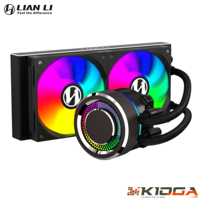 LIQUID COOLER LIAN LI GALAHAD 240 BLACK ARGB1