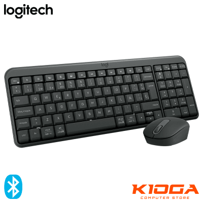COMBO TECLADO + MOUSE INALÁMBRICO LOGITECH MK250 NEGRO, BLUETOOTH1