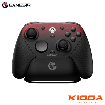 MANDO INALAMBRICO GAMESIR G7 PRO SHADOW EMBER + BASE - 2.4GHZ/BT/WIRED TRIGGER LOCK + HALL EFFECT