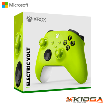 MANDO INALAMBRICO MICROSOFT XBOX ELECTRIC VOLT (COLOR VERDE CLARO)2