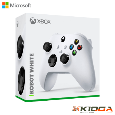 MANDO INALAMBRICO MICROSOFT XBOX ROBOT WHITE (COLOR BLANCO)