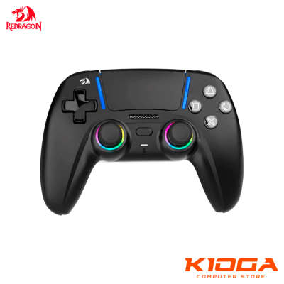 MANDO INALAMBRICO REDRAGON KAISER G832 BLACK PS5/PC RGB JOYSTICKS HALL EFFECT1