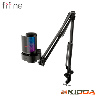MICROFONO FIFINE A8T BLACK MICRO + BRAZO + FILTRO ANTI POP