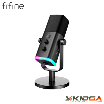 MICROFONO FIFINE AM8 BLACK DINAMICO