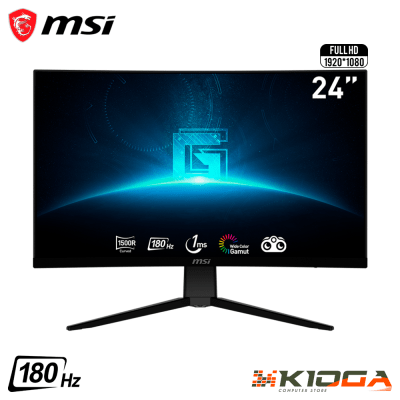 MONITOR MSI G2422C 24'' CURVO VA FHD 1MS 180Hz1