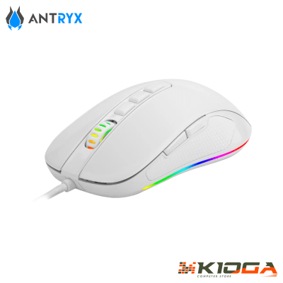 MOUSE ANTRYX CHROME STORM KURTANA WHITE1