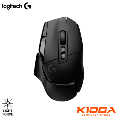 MOUSE GAMER LOGITECH G502 X NEGRO, USB, HERO 25K, LIGHTFORCE1