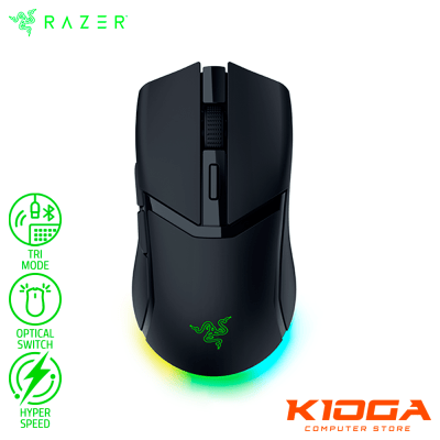 MOUSE GAMER RAZER COBRA HYPERSPEED FOCUS X 26K CHROMA BLACK1