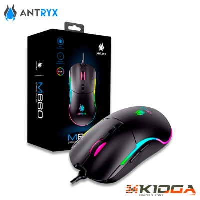 MOUSE GAMING ANTRYX CHROME STORM M660, DPI 72001