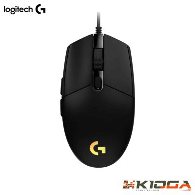 MOUSE LOGITECH G203 LIGHTSYNC BLACK RGB1