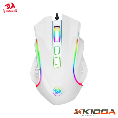 MOUSE REDRAGON GRIFFIN WHITE1