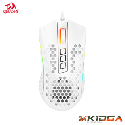 MOUSE REDRAGON STORM ELITE WHITE1