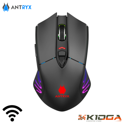 MOUSE WIRELESS ANTRYX CHROME STORM SCORPIO II