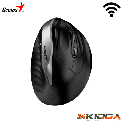 MOUSE WIRELESS GENIUS ERGO 8250S SILVER GREY1