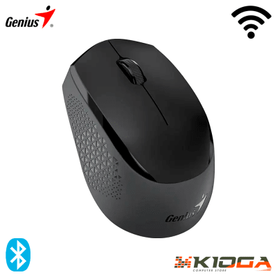 MOUSE WIRELESS GENIUS NX-8000S BLUETOOTH/WIRELESS SILENT ERGO BLACK