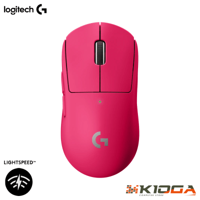 MOUSE WIRELESS LOGITECH G PRO X SUPERLIGHT HERO LIGHTSPEED MAGENTA
