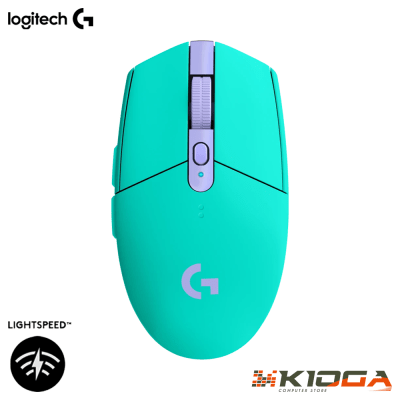 MOUSE WIRELESS LOGITECH G305 HERO LIGHTSPEED MINT1