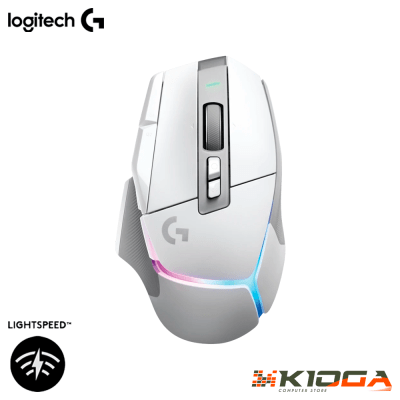 MOUSE WIRELESS LOGITECH G502 X PLUS LIGHTSPEED WHITE