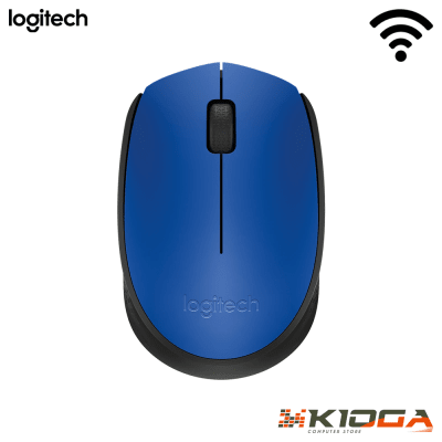 MOUSE WIRELESS LOGITECH M170 BLUE1