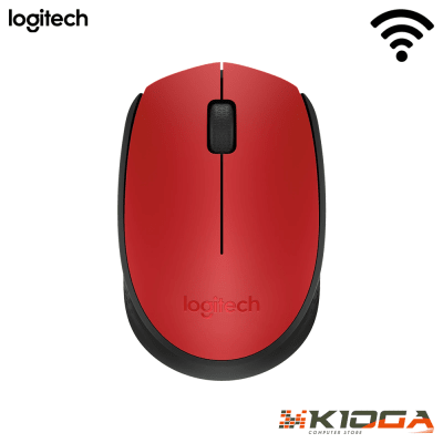 MOUSE WIRELESS LOGITECH M170 RED1