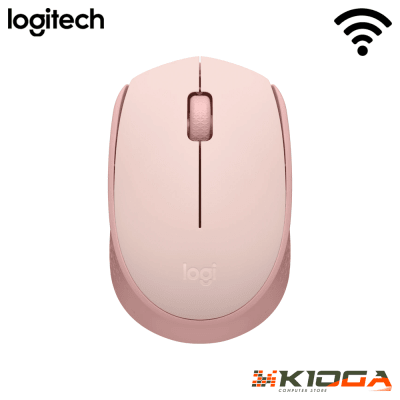 MOUSE WIRELESS LOGITECH M170 ROSE1