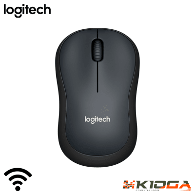 MOUSE WIRELESS LOGITECH M220 SILENT USB BLACK