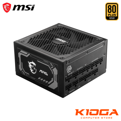 FUENTE FULL MODULAR MSI MAG A1000GL PCIE5 1000W 80+ GOLD1