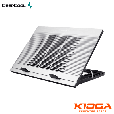 NOTEBOOK COOLER DEEPCOOL N9 SILVER (HASTA 17
