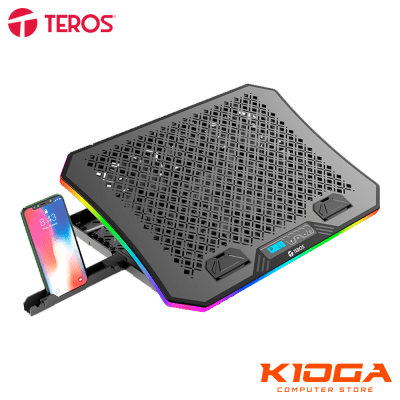 NOTEBOOK COOLER TEROS TE7130N 3 FANS HASTA 19