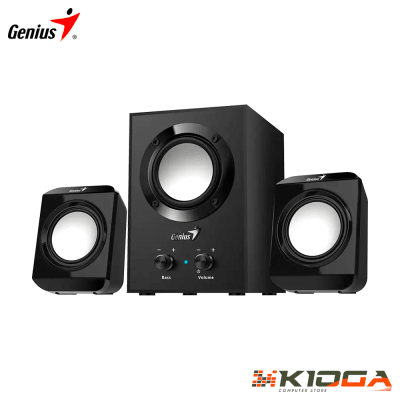PARLANTES GENIUS SW-2.1 300 10W BLACK