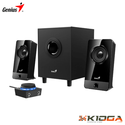 PARLANTES GENIUS SW-2.1 300X 10W BLACK