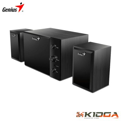 PARLANTES GENIUS SW-2.1 350 15W BLACK1