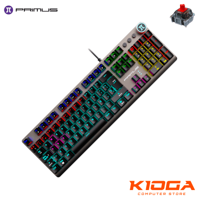 TECLADO PRIMUS GAMING BALLISTA 91T - RED SWITCH